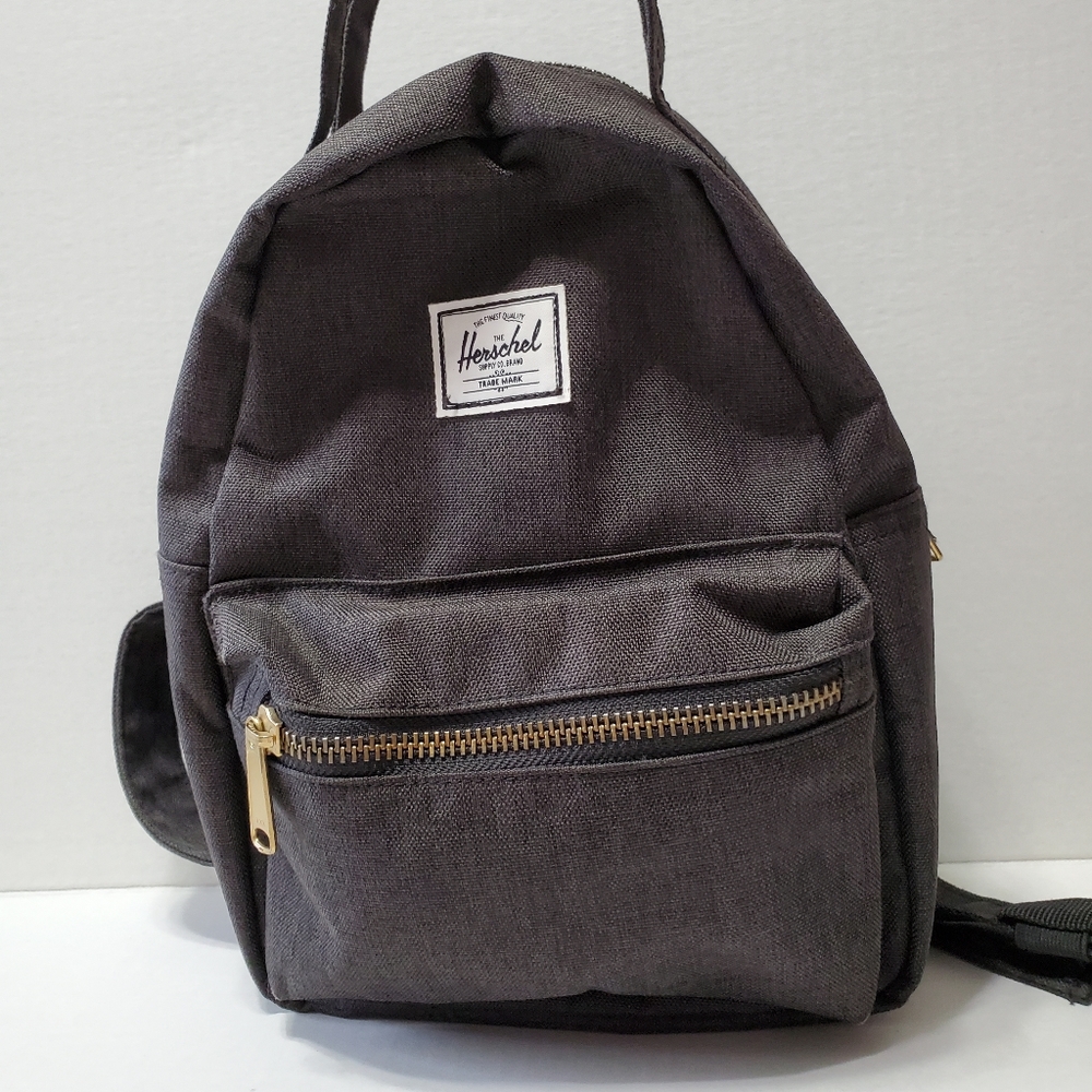 Herschel charcol mini backpack